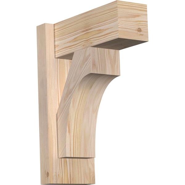 Ekena Millwork Westlake Block Smooth Outlooker, Douglas Fir, 5 1/2"W x 12"D x 16"H OUT06X12X16WTL05SDF - main